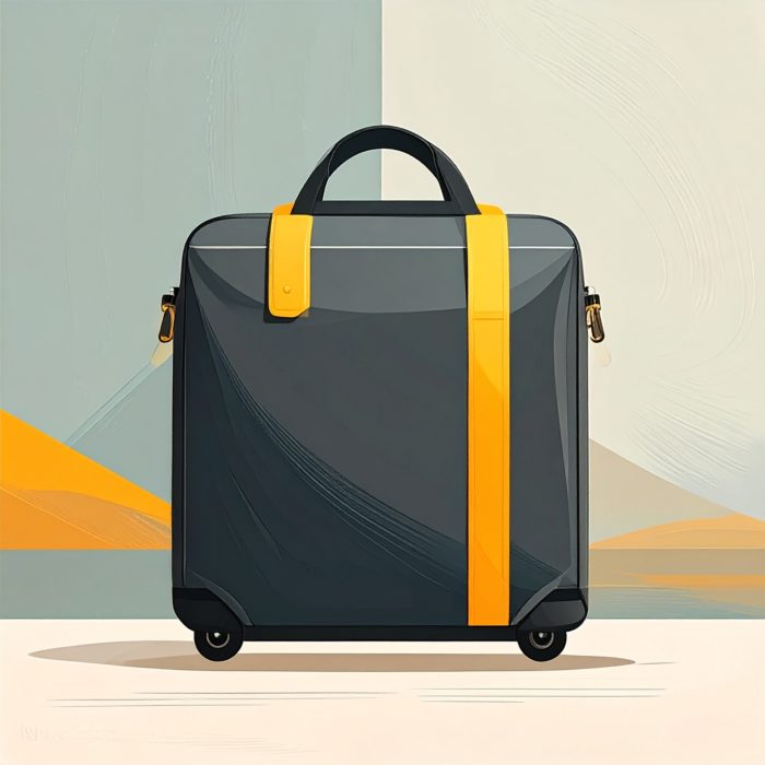 Sac à roulette noir